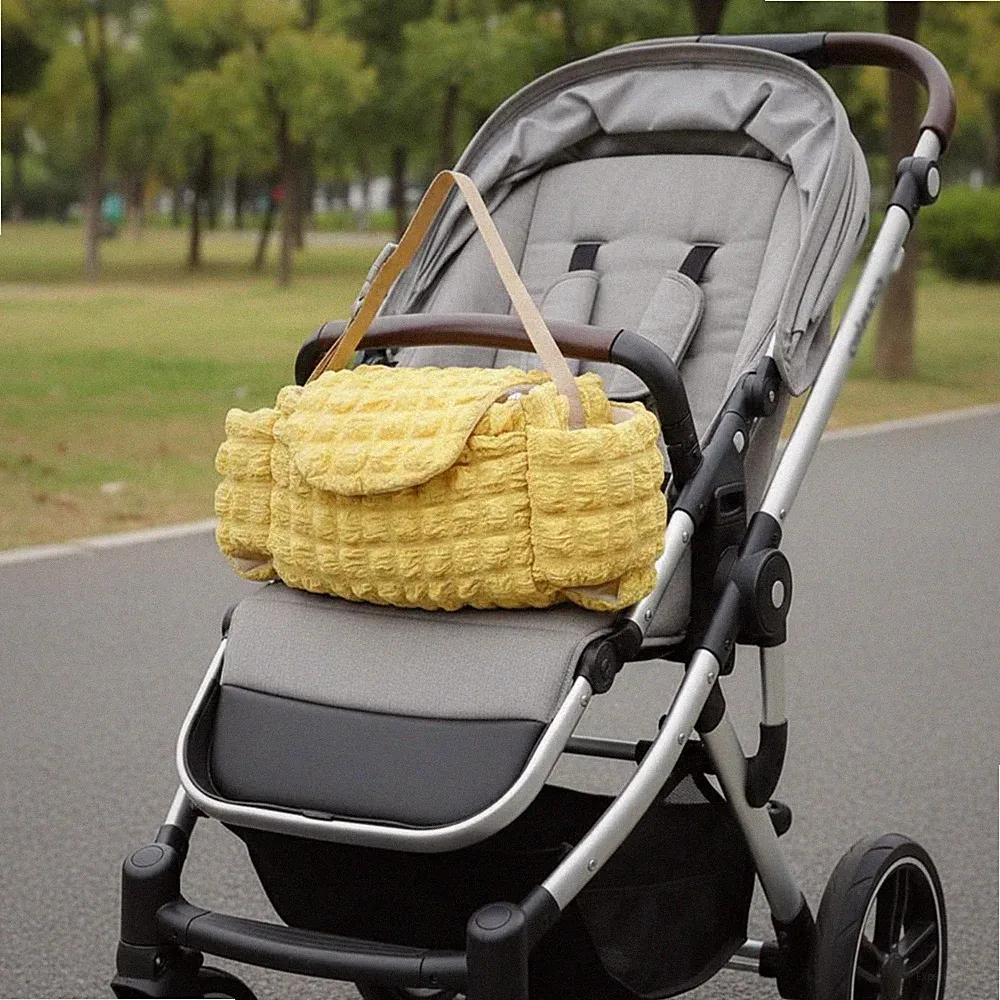 Kinderwagen-Organizer einfache Montage Kinderwagen Tasche Reißverschlusstasche