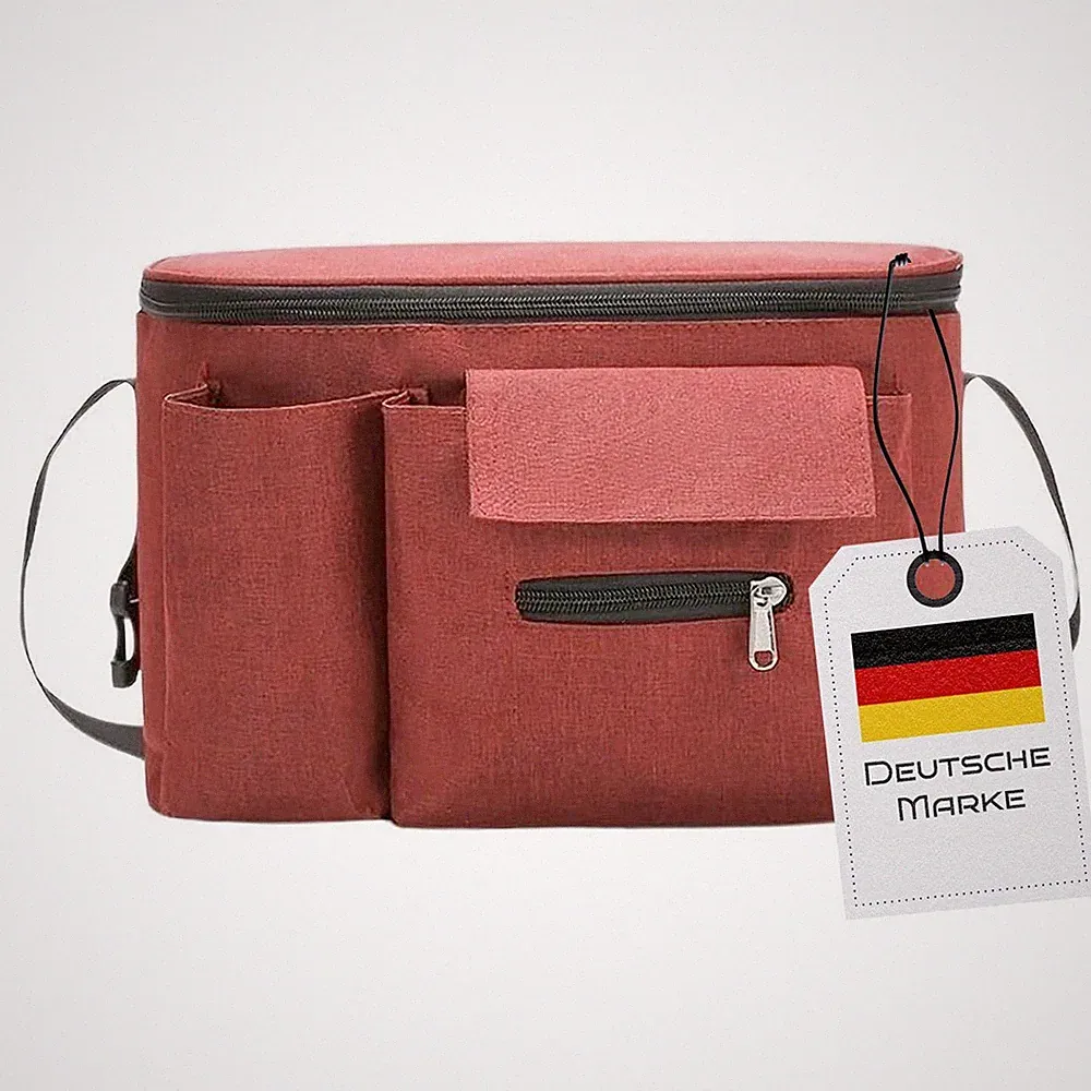 Kinderwagen Organizer Kinderwagentasche Buggy Tasche Getränkehalter Wickeltasche