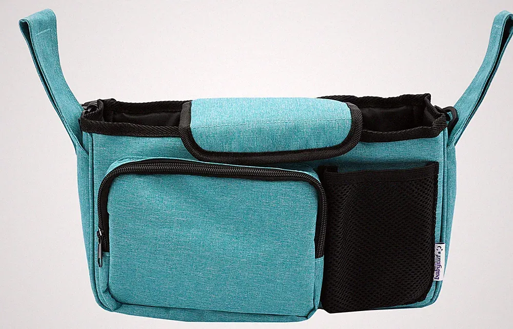 Kinderwagen Organizer Kinderwagentasche ISOLIERTER Flaschenhalter Wickeltasche