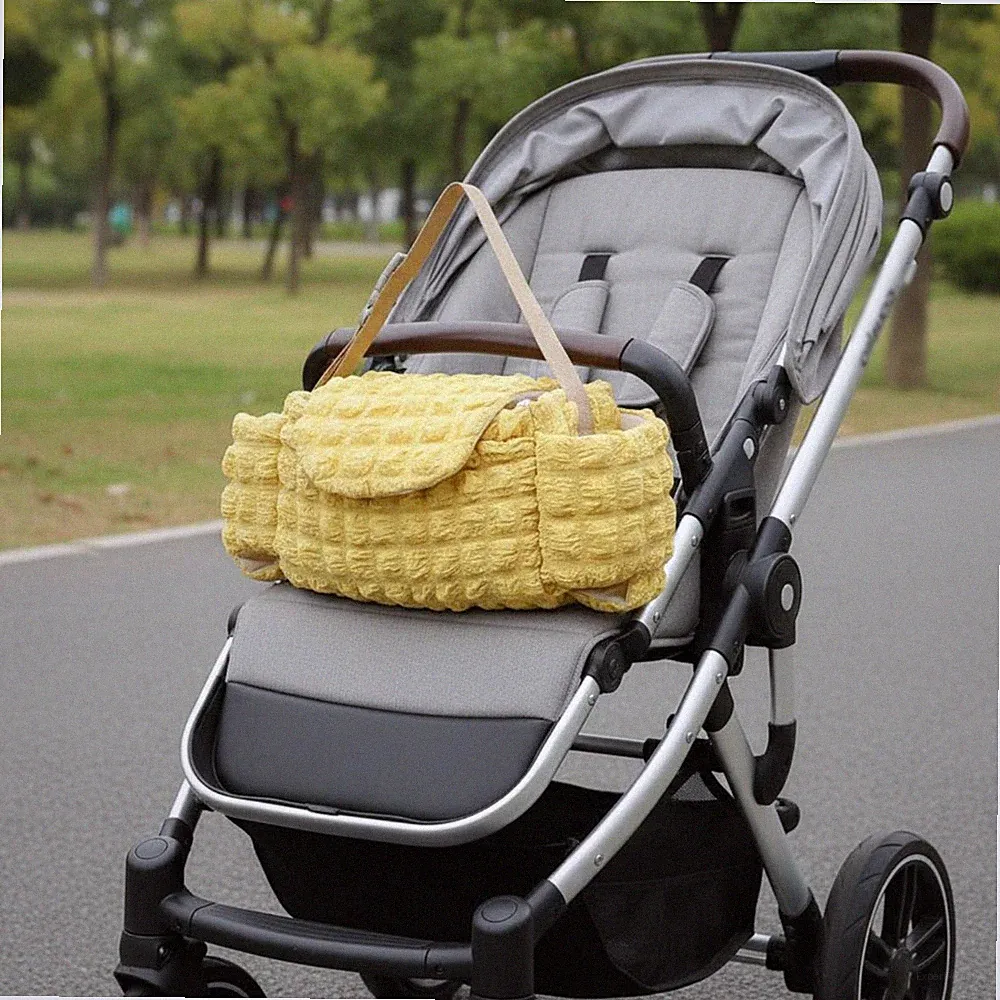 Kinderwagen-Organizer Mehrfachfächer Pramorganizer Tragbar