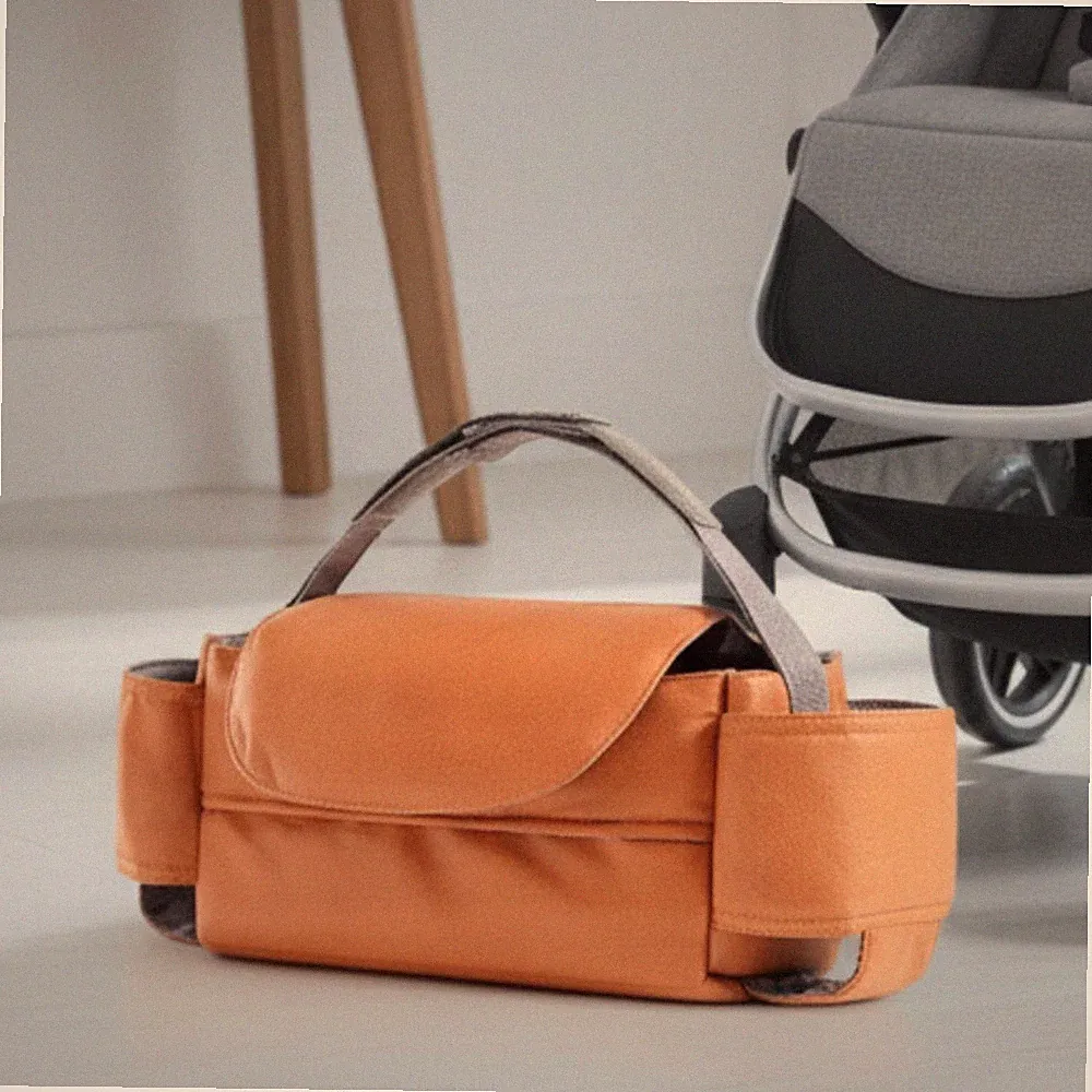 Kinderwagen-Organizer mit Taschentuchfach abwaschbar für Reisen, Mütter, Väter