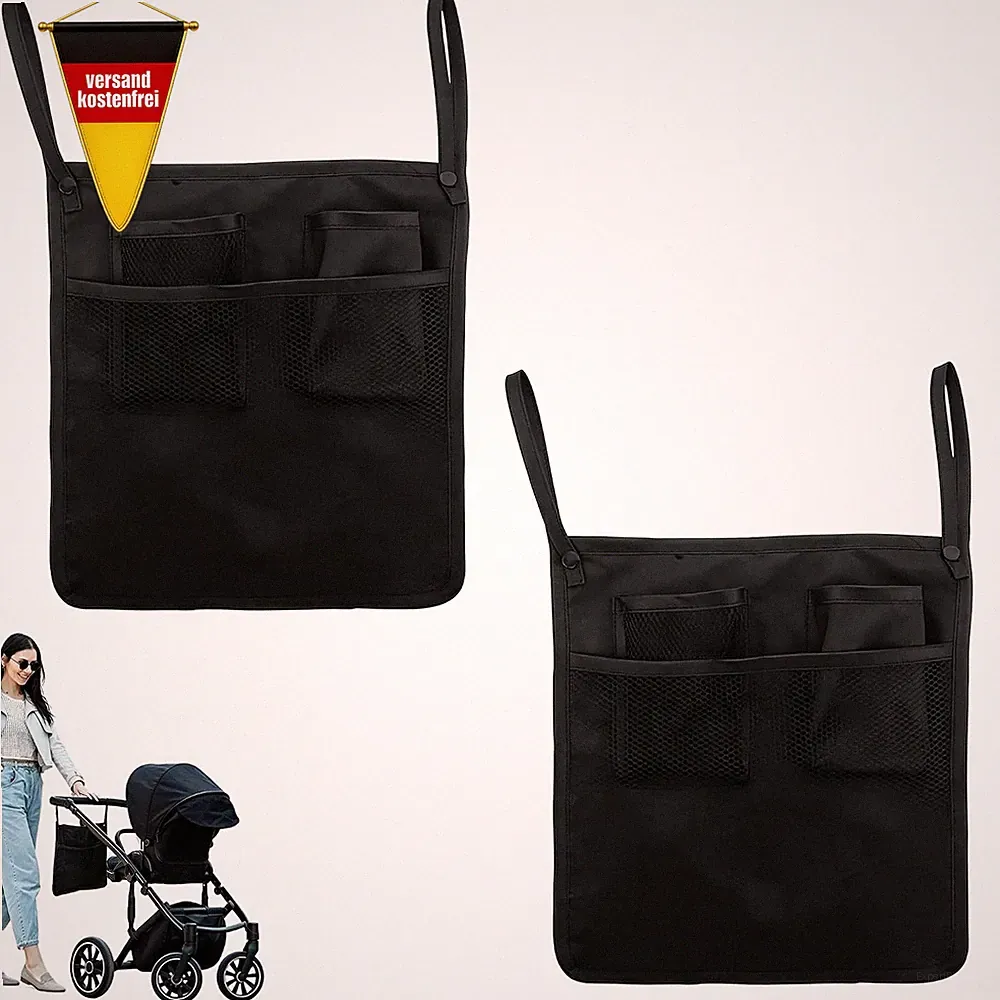 kinderwagen organizer blau