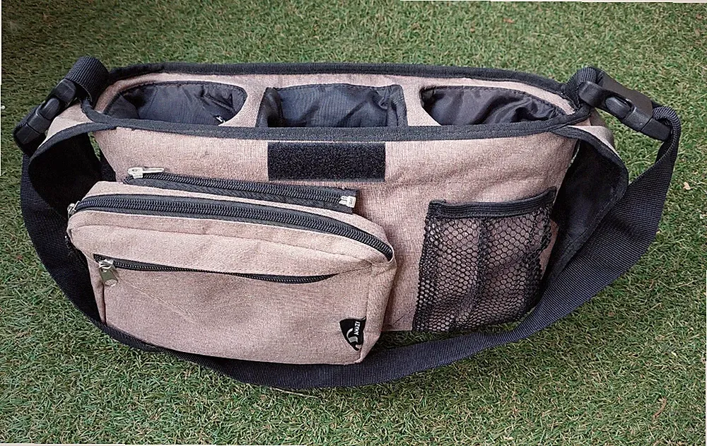 Kinderwagen-Organizer Tasche sandbraun