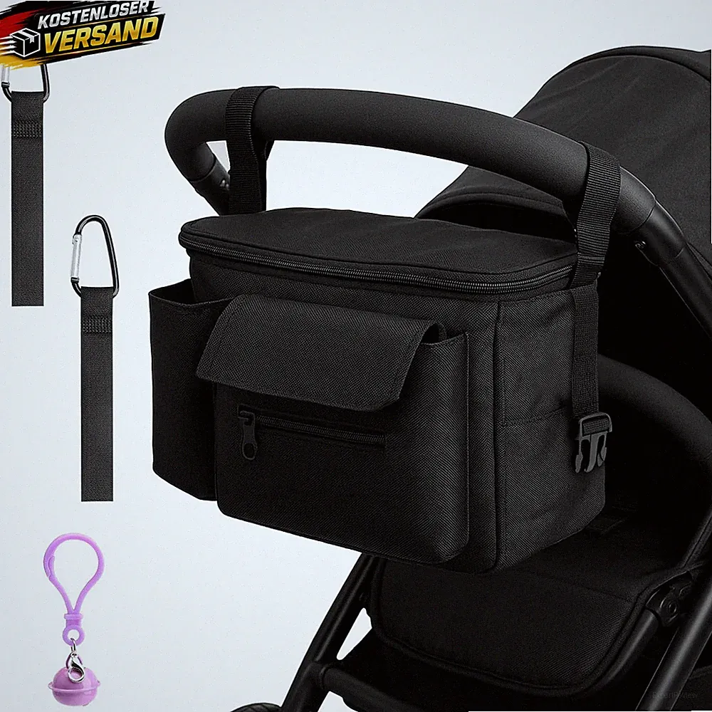 Kinderwagen Organizer Tasche wasserdicht verstellbar für Babys und Kleinkinder