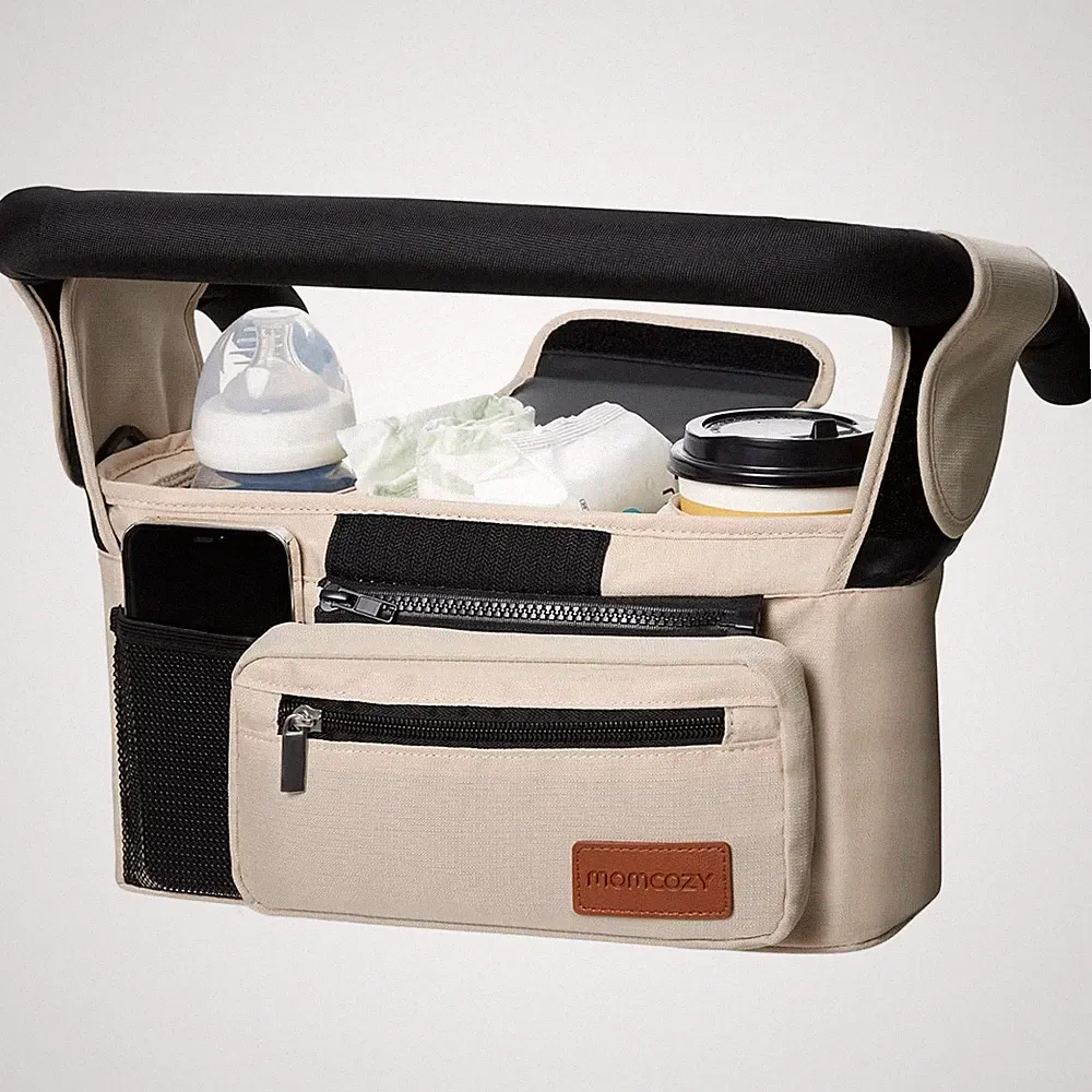 Kinderwagen Organizer Universal mit Isolierten Getränkehalter/Becherhalter