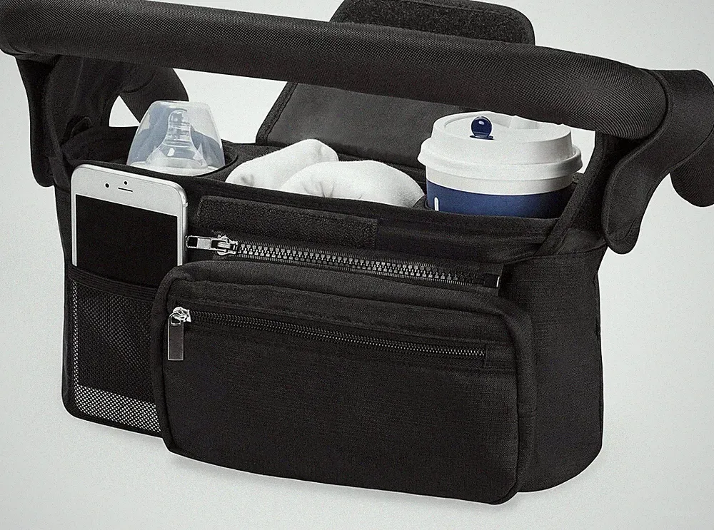 Kinderwagen Organizer Universal mit Isolierten Getränkehalter / Becherhalter