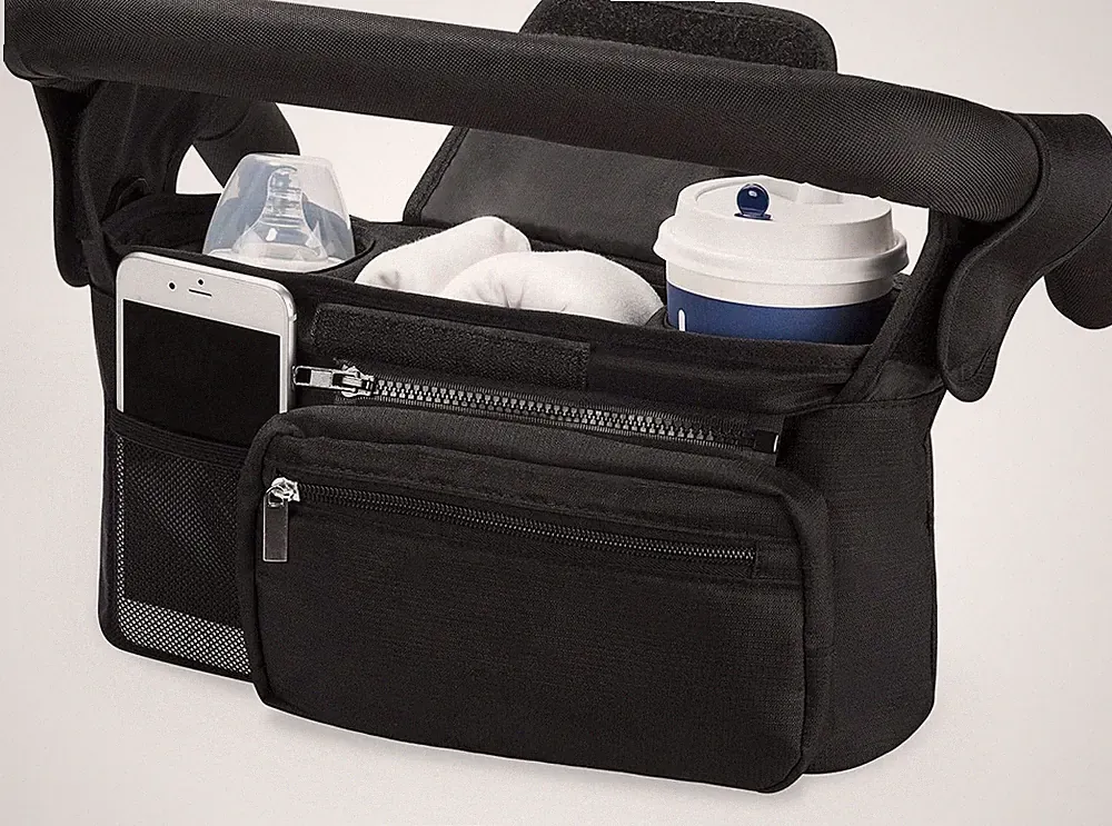Kinderwagen Organizer Universal Mit Isolierten Getränkehalter/Becherhalter, Momc