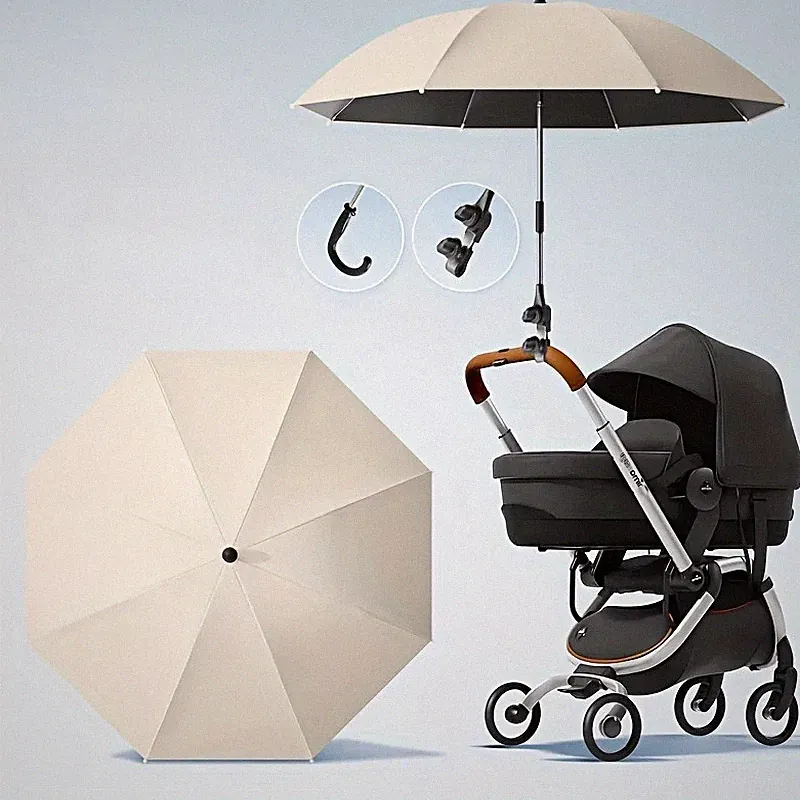 Kinderwagen Regenschirm Sonnenschutz Regenschutz faltbar wasserdicht