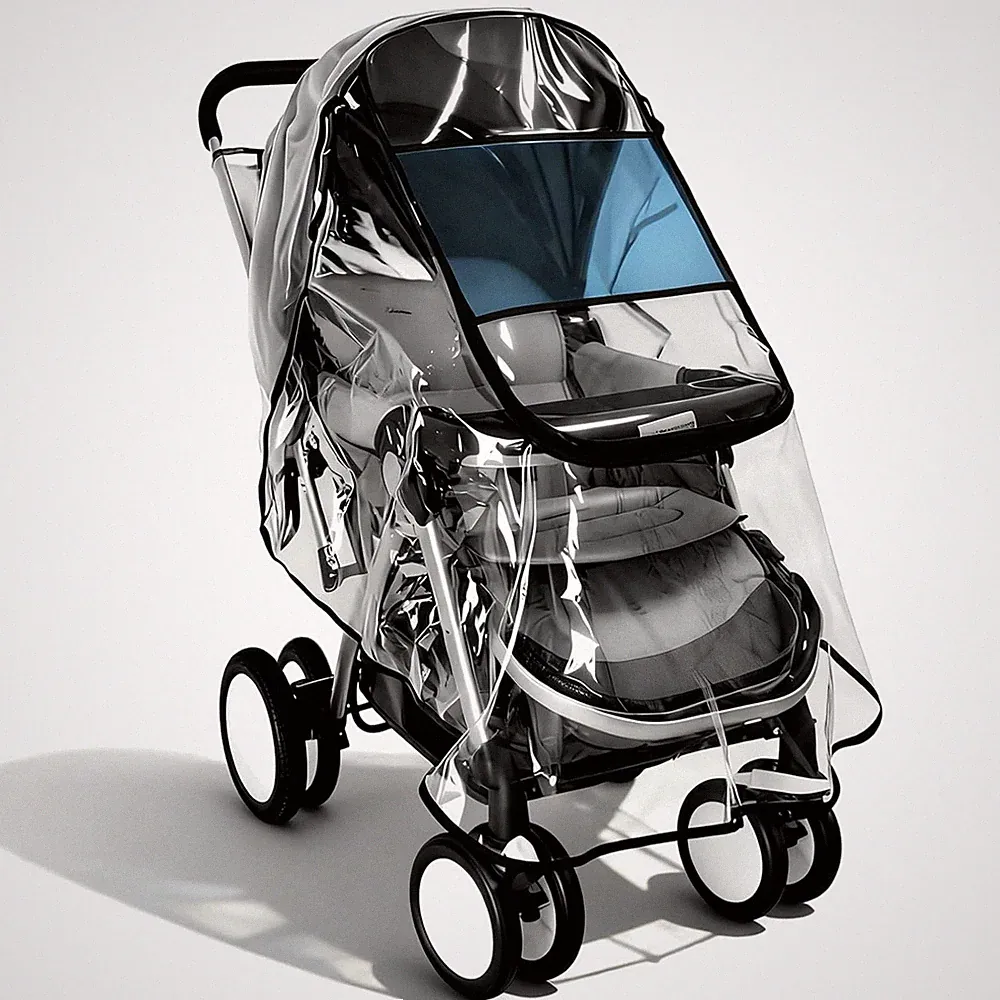 Kinderwagen Regenschutz Universal Regenverdeck Buggy Fenster
