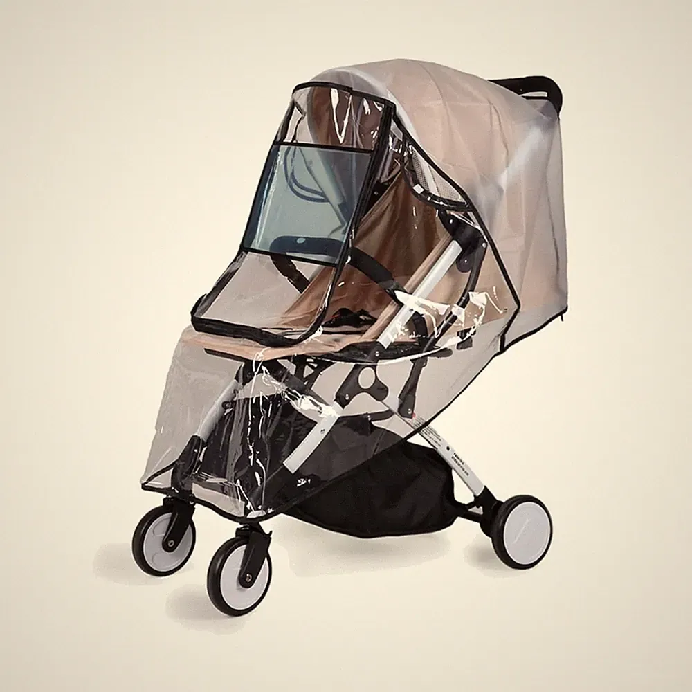 Kinderwagen Regenverdeck, Buggy Regenschutz, , luftzirkulierend, transparent