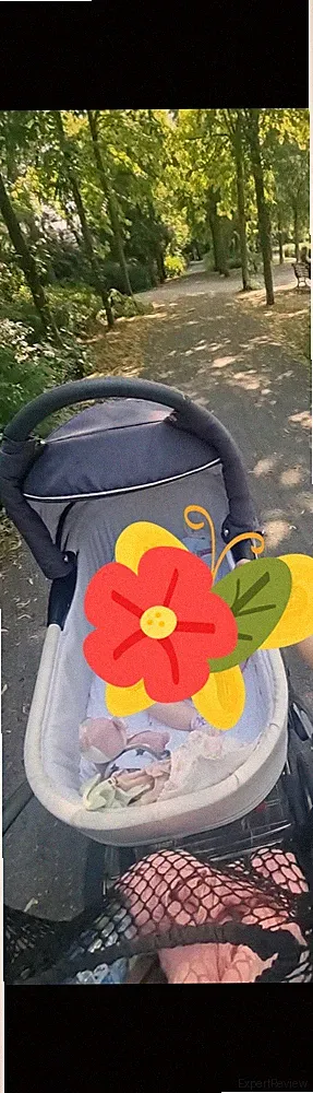 kinderwagen Retrostil mit großen Rädern VB