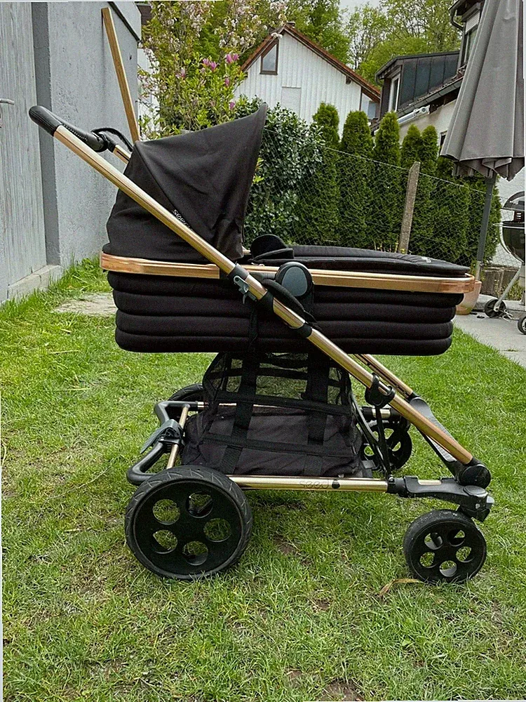 Leder Kombikinderwagen