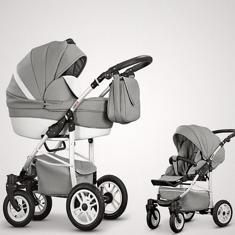 Kinderwagen-Set Craft Eco 2 in 1 inkl. Sportsitz - 13 Teile - in 8 Farben