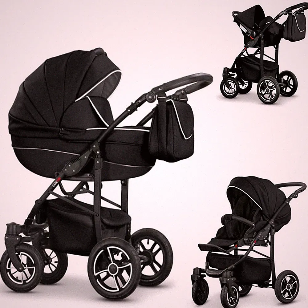 Kinderwagen-Set Craft Eco 4 in 1 inkl. Autositz - 16 Teile - in 8 Farben