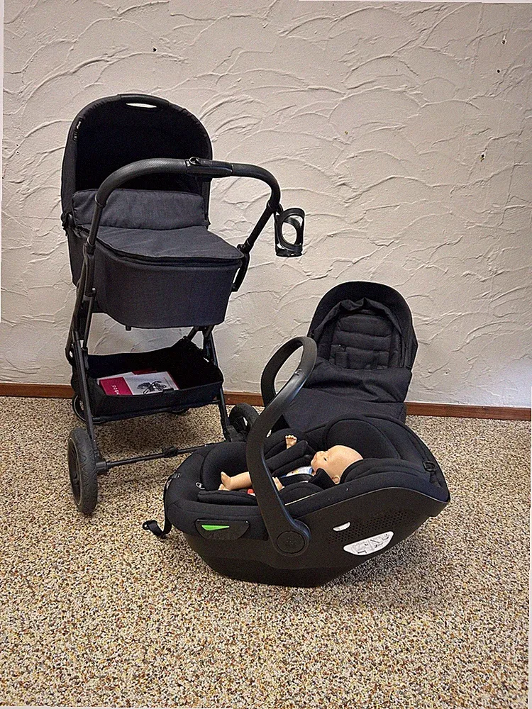 Kinderwagen Set Hauck mit Babywanne Und Autositz