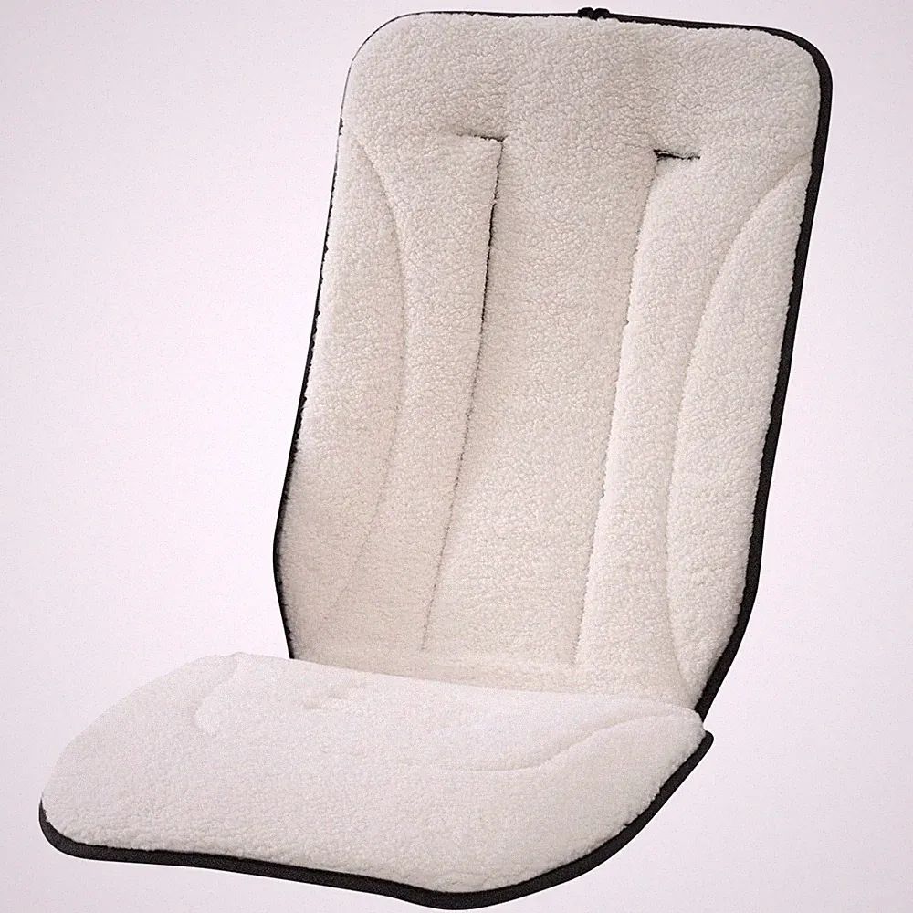 Kinderwagen Sitzauflage Wendbar atmungsaktiv winterwarm Universal Plüsch