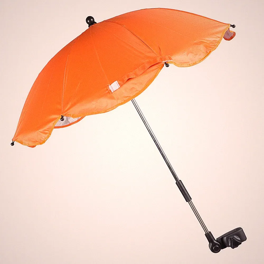 Kinderwagen-sonnenschirm Stockschirm Kinderwagen-Regenschirm Mit Klemme
