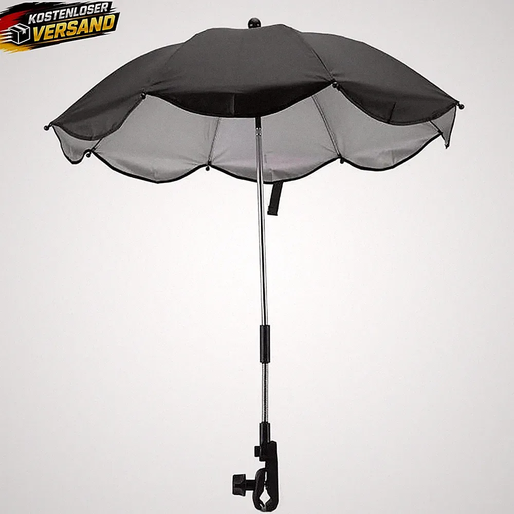 Kinderwagen Sonnenschirm UV-Schutz verstellbar 66cm universal für Baby