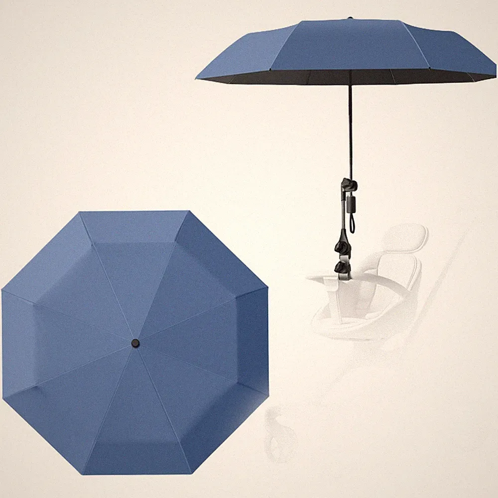 Kinderwagen Sonnenschutz Sonnenschirm mit UPF 50+ Modischer UV-Schutz für Kinde