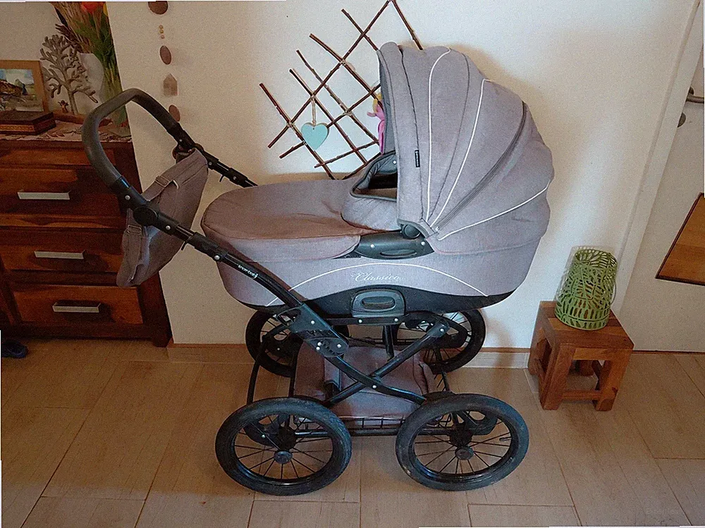 Kinderwagen Sportwagen Babywagen Knorr Baby Classic Klicksystem für Babischale