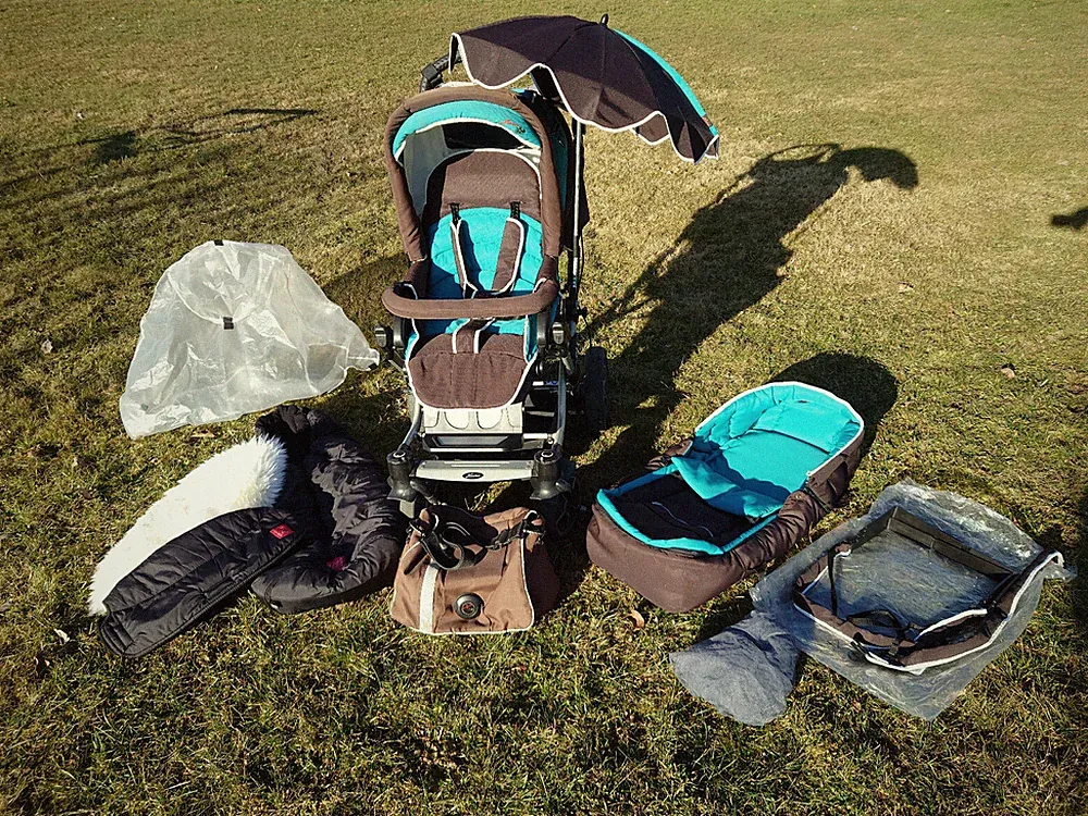 Kinderwagen Sportwagen Hartan Topline S mit viel Zubehör