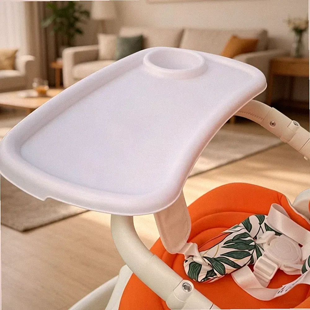 Kinderwagen Tablett mit Becherhalter leicht zu reinigen Kinderwagentisch