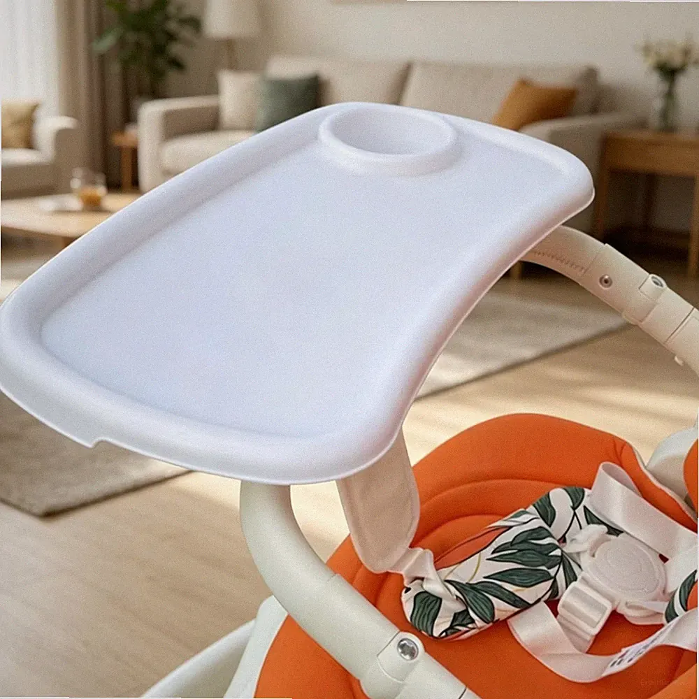 Kinderwagen Tablett mit Becherhalter universal passend Kinderwagentisch