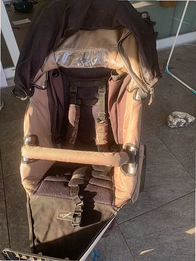 Kinderwagen TFK Joggster Twist mit Originalen Regenschutz guter Zustand