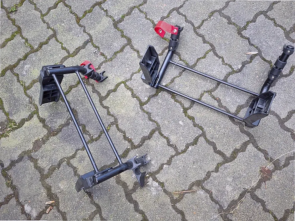 Kinderwagen tfk twinner lite premium Zwillinge/Geschwister Buggy, grau