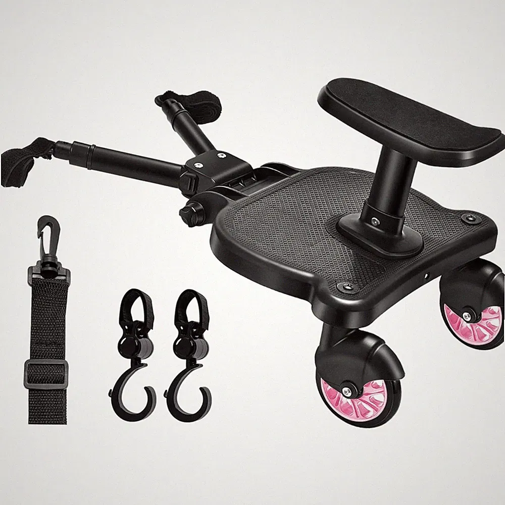 Kinderwagen Trittbrett - Universal für Kinder von 2-6 Jahren, 25 kg Belastung