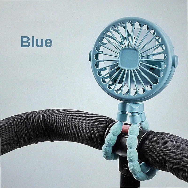 Kinderwagen Ventilator USB Mini Clip 360° 3 Geschwindigkeiten