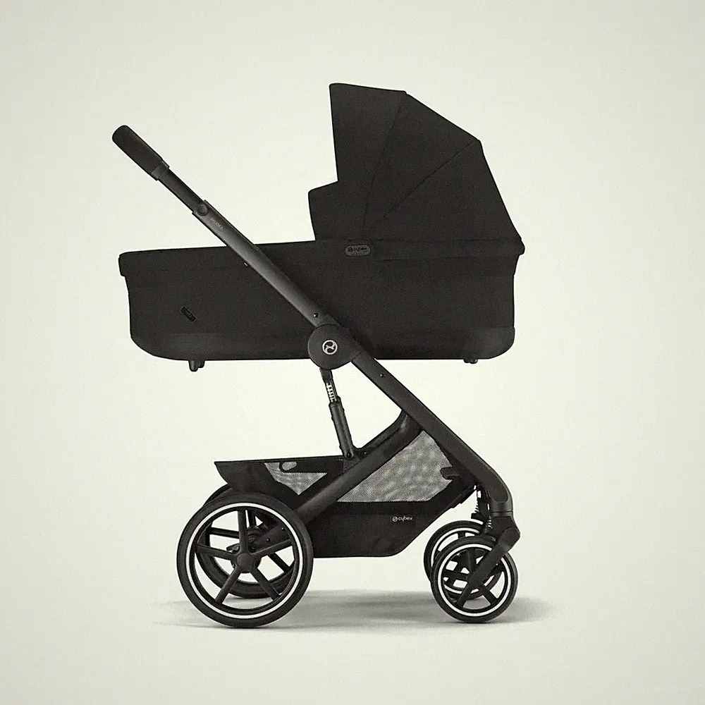 Kinderwagenaufsatz COT S LUX Moon Black