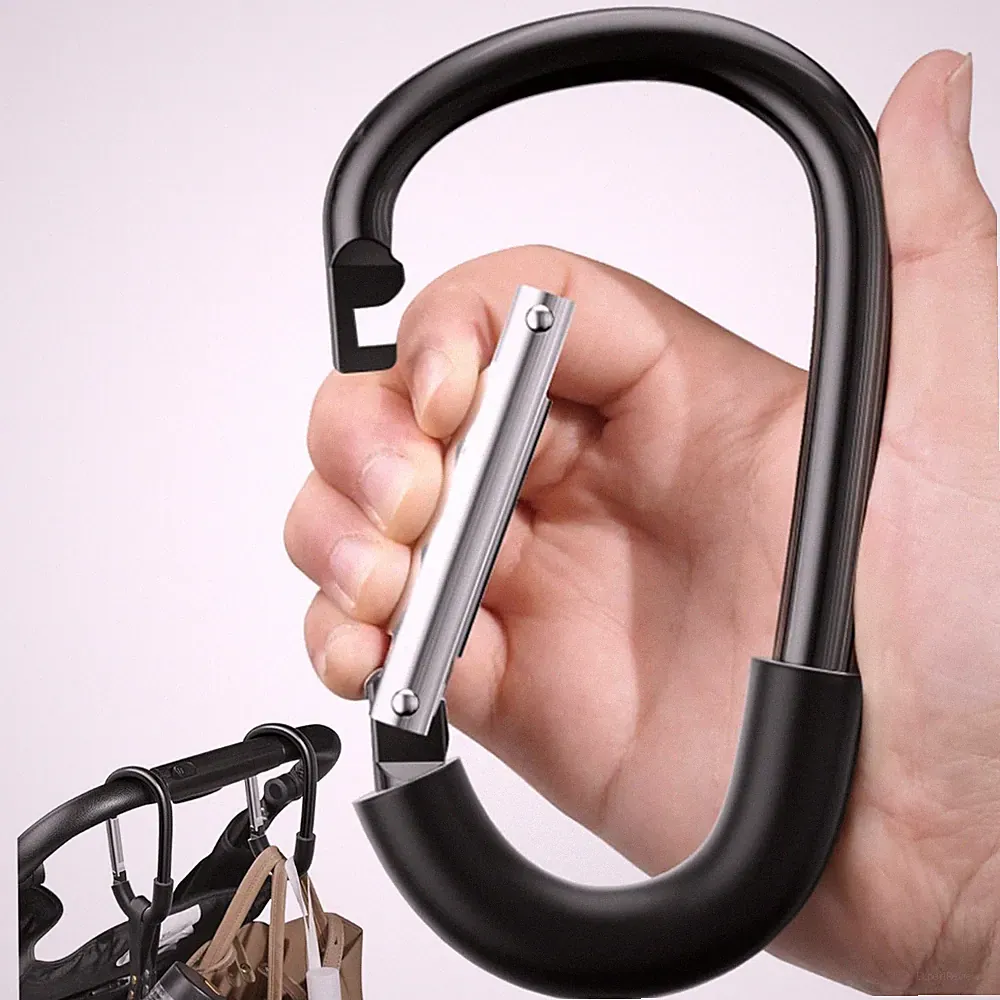 Kinderwagenhaken Mama Clip Tasche aufhängen Einkauf Kinderwagen Zubehör Buggy