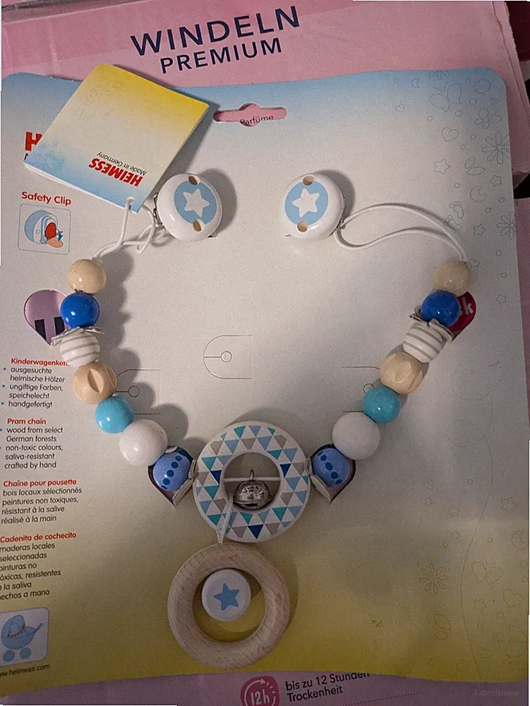 Kinderwagenkette heimess Neu Blau
