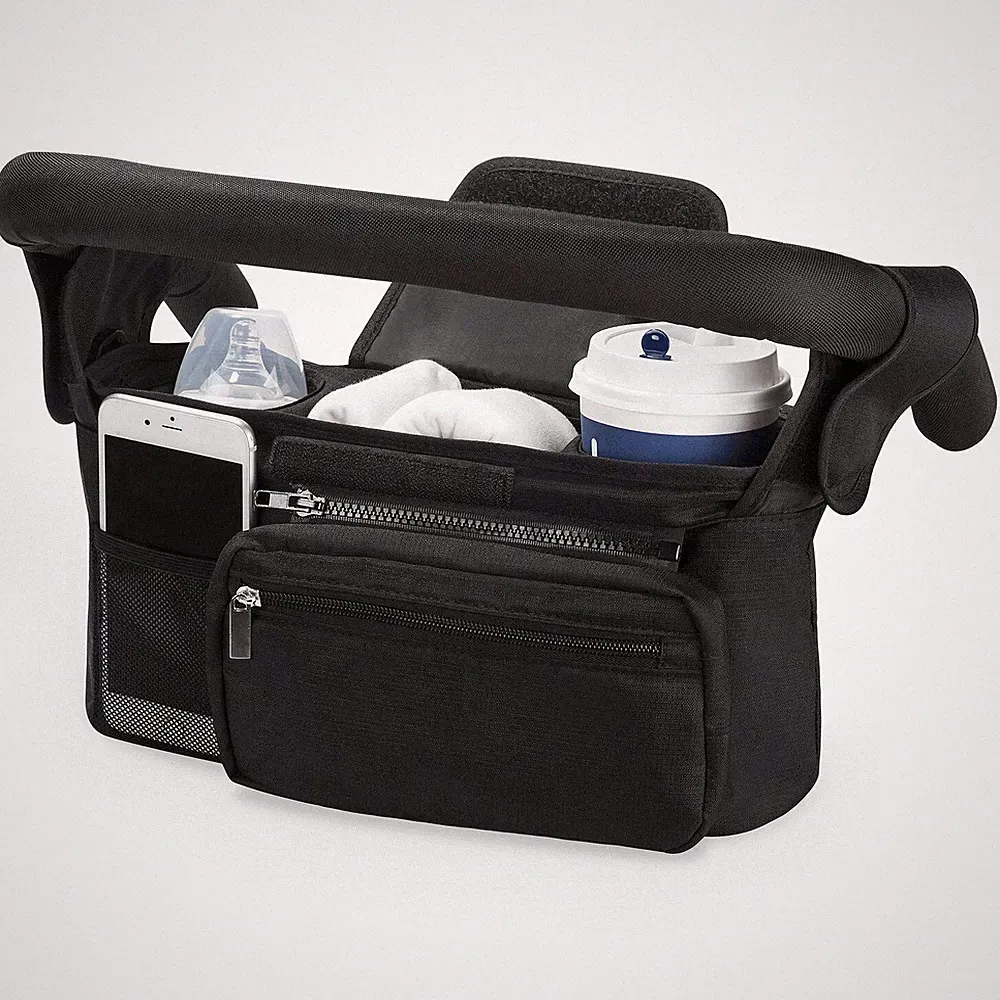 wickeltasche kinderwagen schwarz