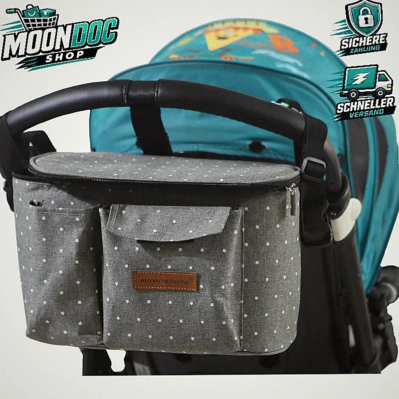 Kinderwagentasche Organizer Multifunktionale Aufbewahrung für Buggy Baby