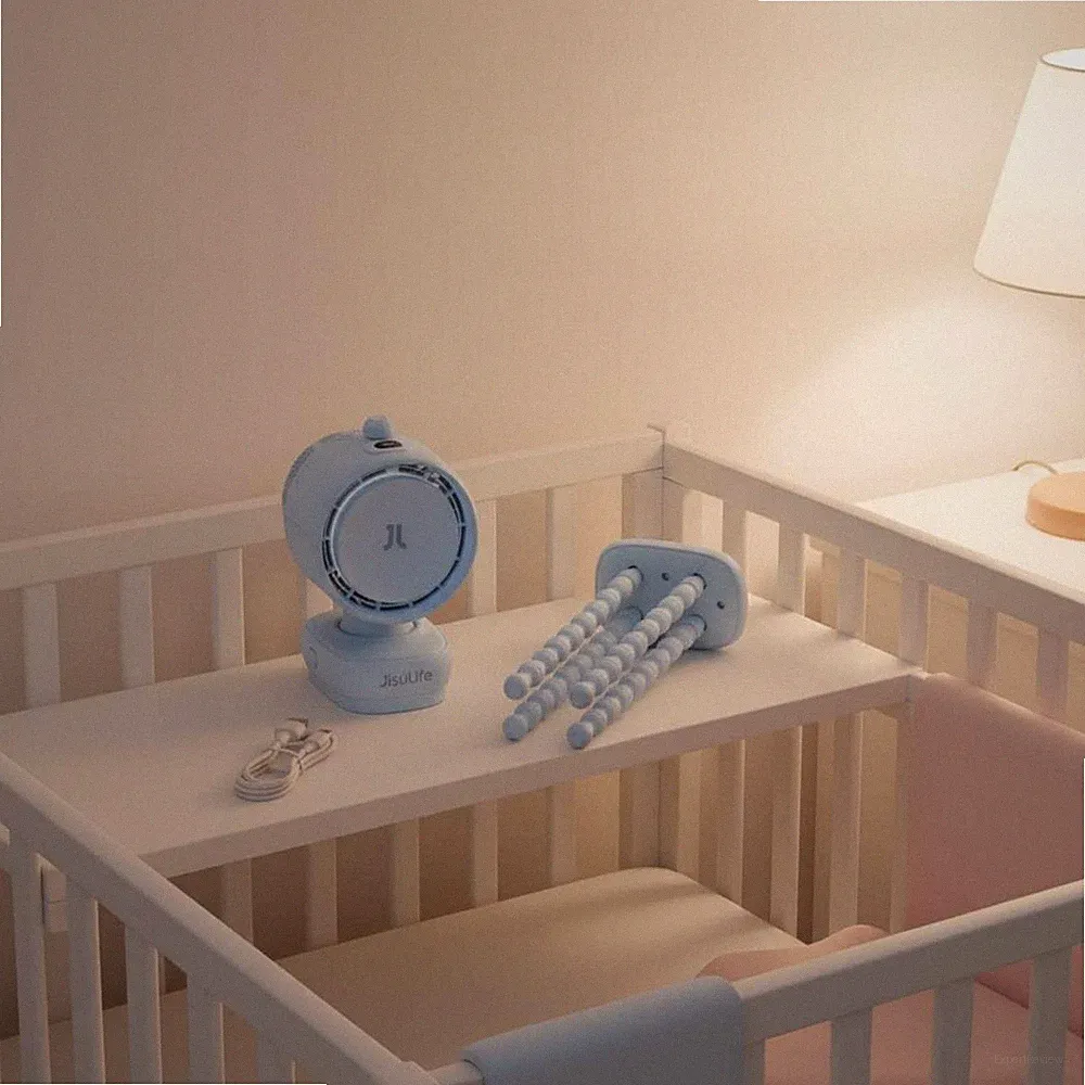Kinderwagenventilator ohne Flügel Kinderwagen Ventilator 5 Stufen für Eltern