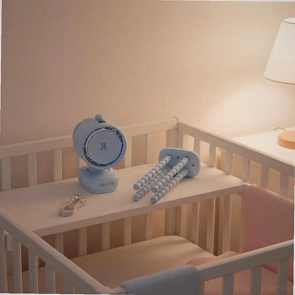 Kinderwagenventilator ohne Flügel Kinderwagen Ventilator Wiederaufladbar