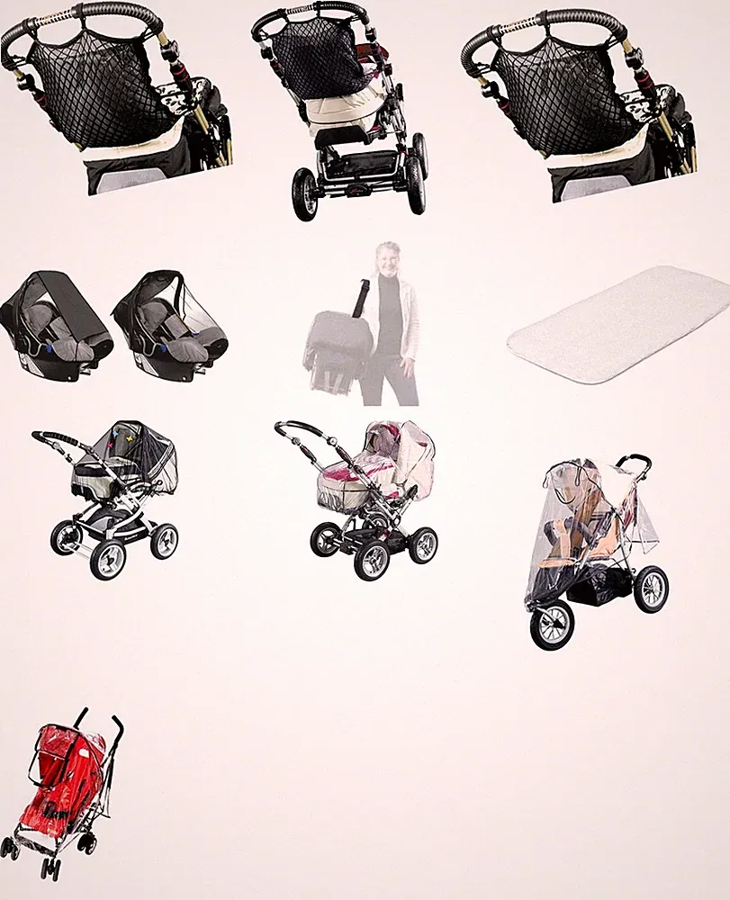 Kinderwagenzubehör Zubehör für Jogger Buggys Sportwagen Babyschalen Abdeckungen