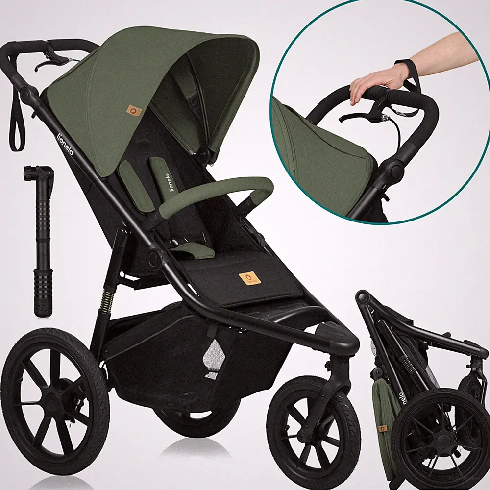 Klappbarer Kinderwagen LIONELO AZURA Joggingwagen Sportwagen...