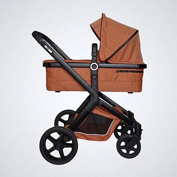 Koelstra Next Kinderwagen Buggy 2in1 Kupfer Babywanne verstellbarer Griff