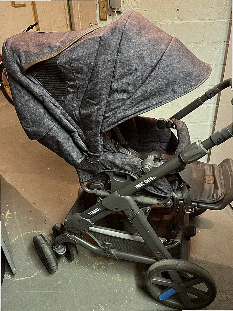 Kombi Kinderwagen Kombikinderwagen ABC Design Buggy Babyschale Base