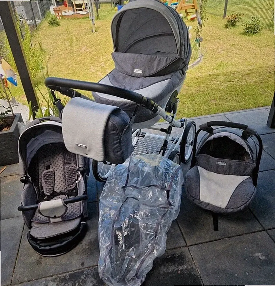 Kombi Kinderwagen Kombikinderwagen Retro