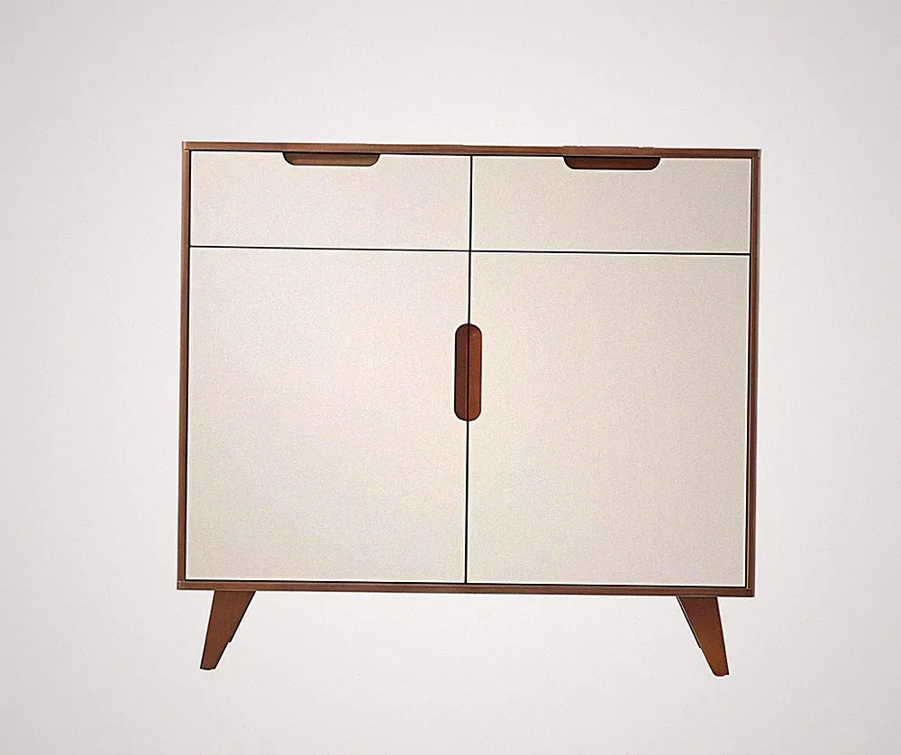 Kommode Design Holz Kommoden Schrank Luxus Sideboard Lowboard Anrichte Beige