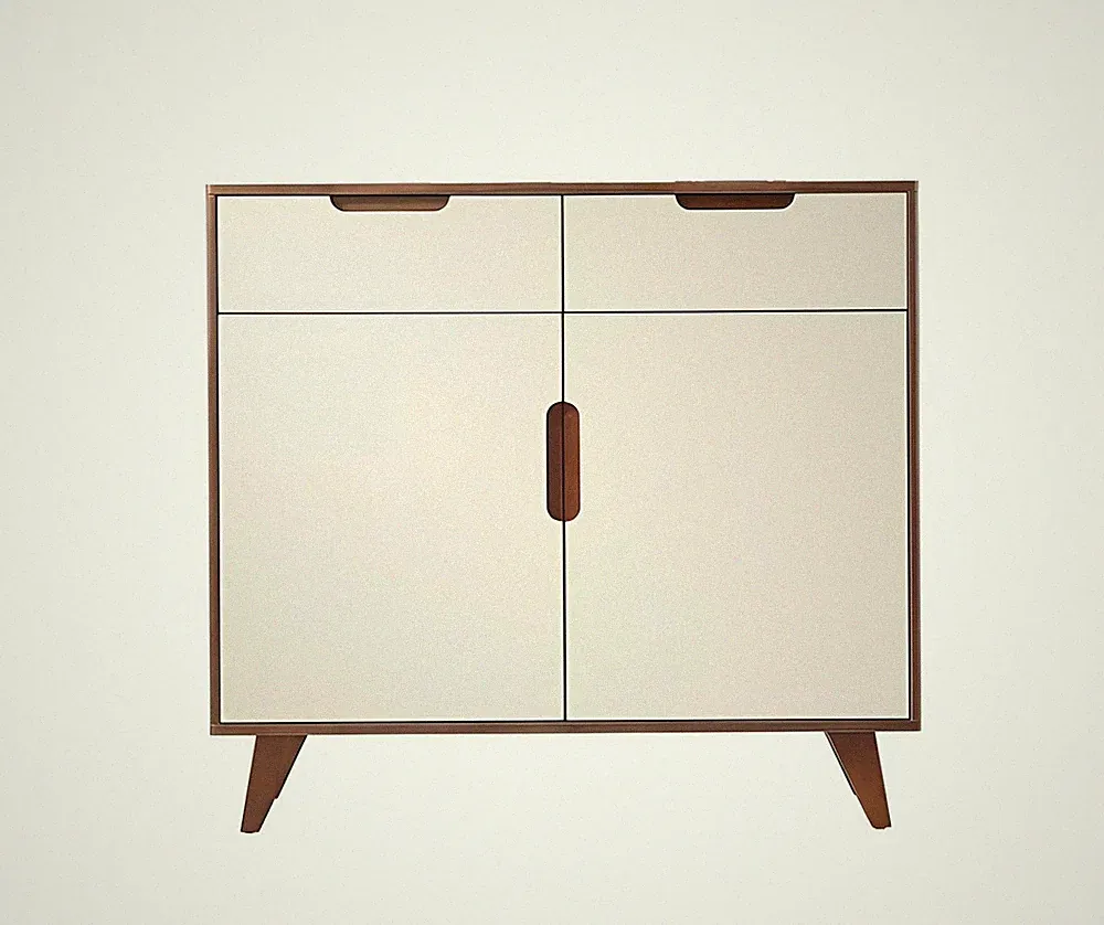 Kommode Design Holz Kommoden Schrank Luxus Sideboard Lowboard Anrichte Beige