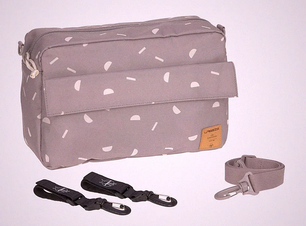 LÄSSIG Baby Kinderwagenorganizer Umhängetasche Kinderwagentasche inkl. Kinderwag
