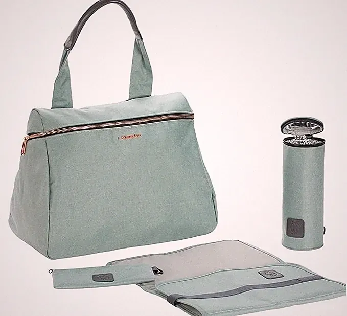 LÄSSIG GLAM ROSIE WICKELTASCHE KINDERWAGEN TASCHE MINT MAMA