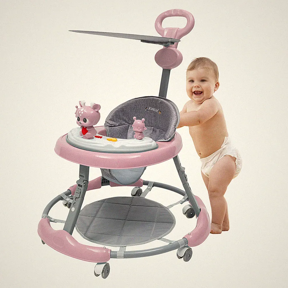 Lauflernhilfe Baby Lauflern Wagen Walker Kinderwagen Mit Musik Spielstation