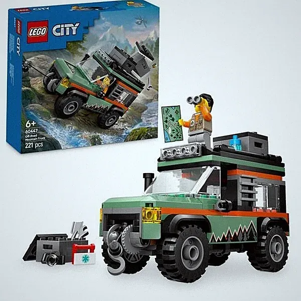 LEGO City Offroad Geländewagen - Bauspielzeug Set für Kinder 60447