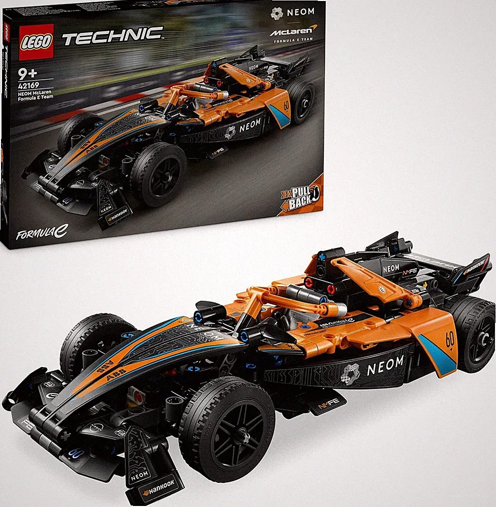LEGO Technic NEOM McLaren Formula E Race Car, Rennwagen Spielzeug für Kinder